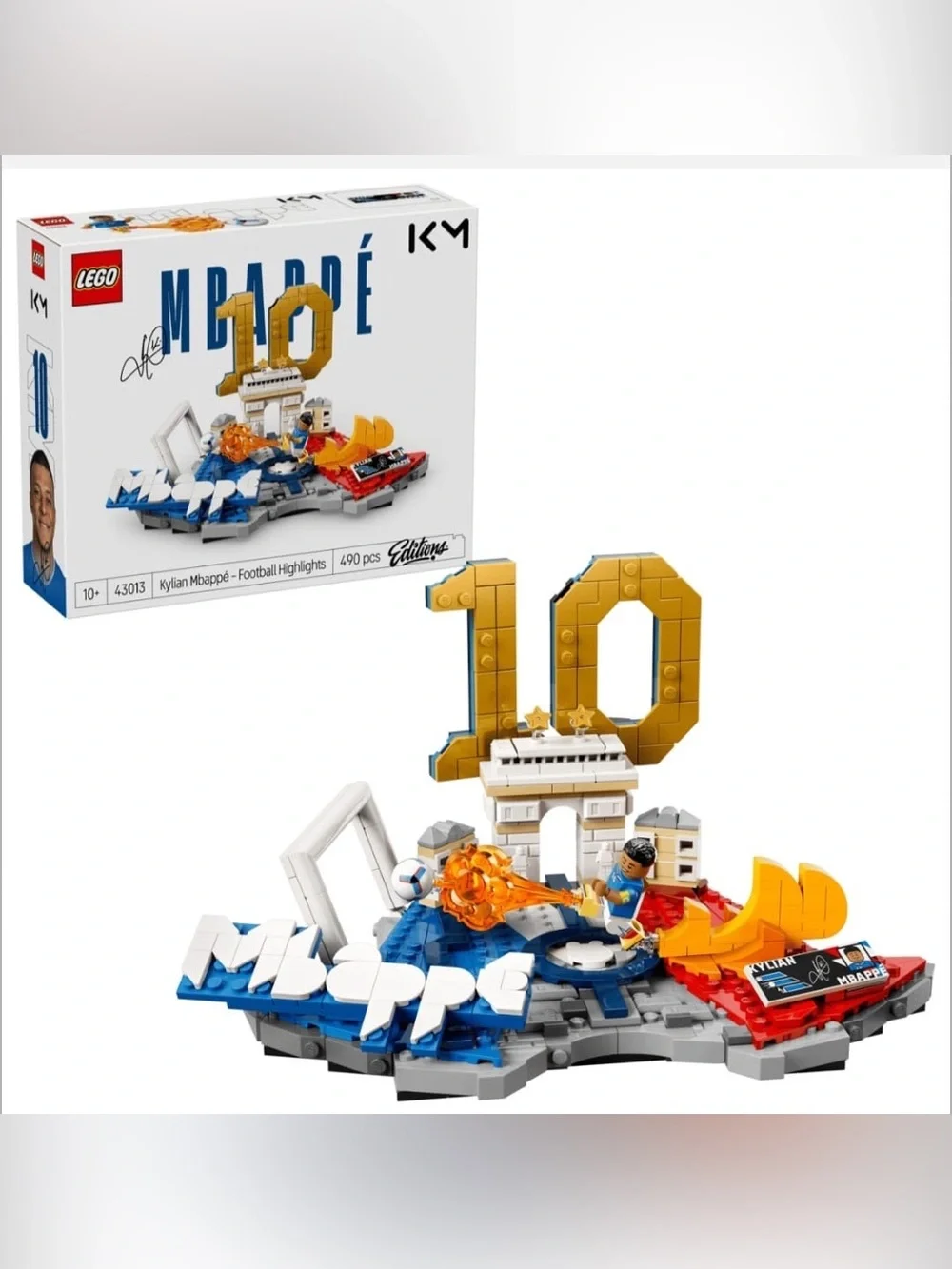 NWT Lego Mbappe football soccer France World Cup